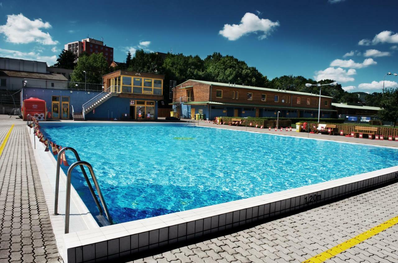 Aqua Hotel Decin Exterior foto